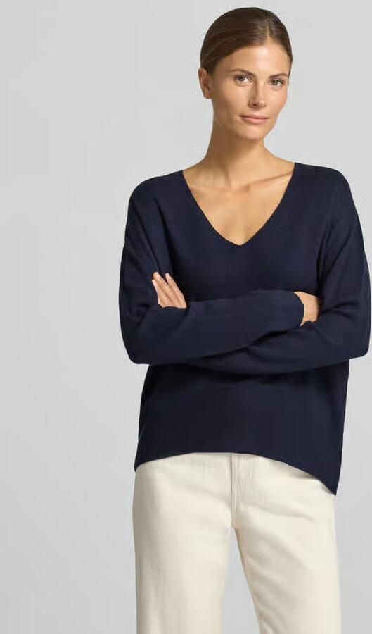 Oui Gebreide pullover van viscosemix model 'FREYJA' - Foto 3