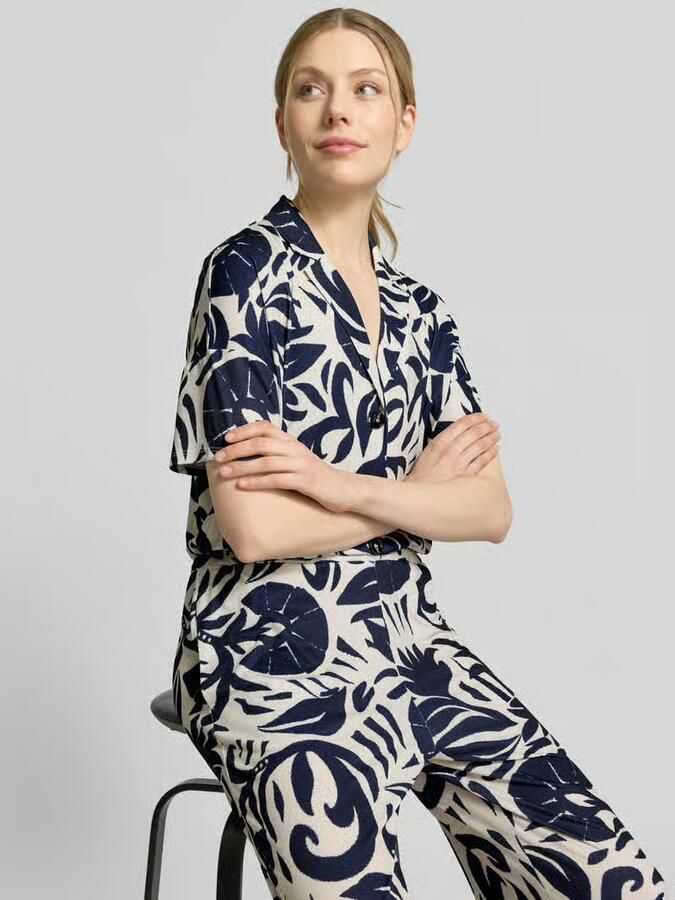 Oui Jumpsuit met all-over bloemenmotief - Foto 4