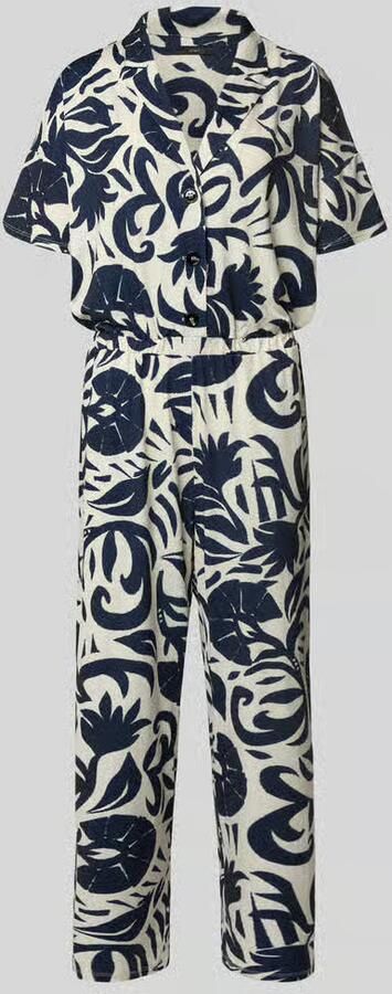Oui Jumpsuit met all-over bloemenmotief - Foto 5