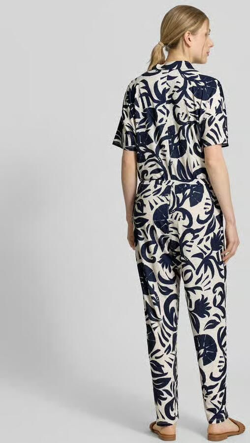 Oui Jumpsuit met all-over bloemenmotief - Foto 7