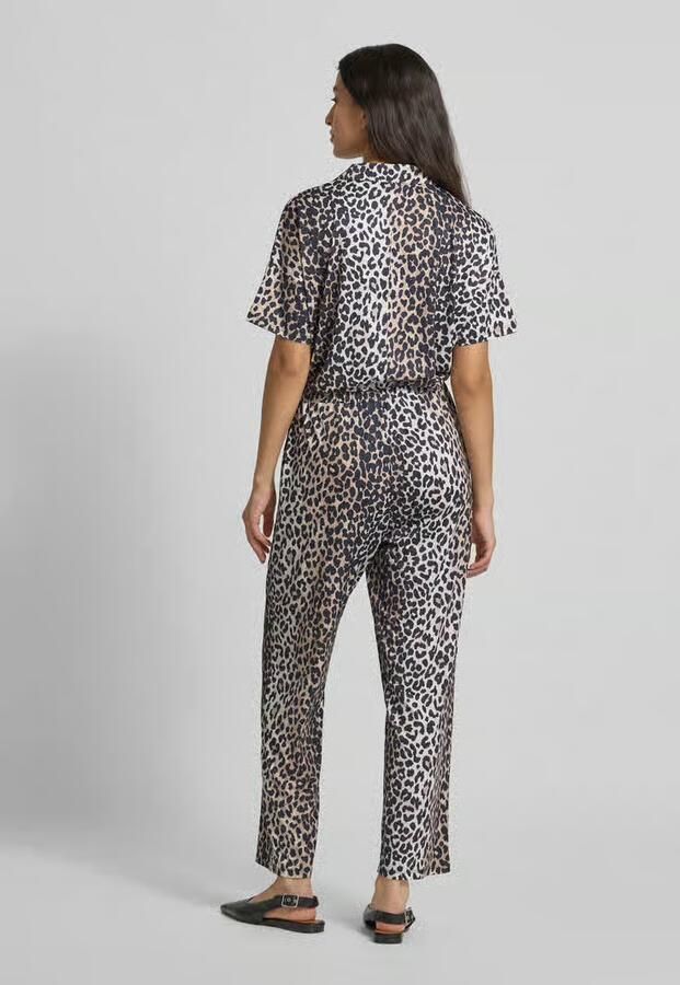Oui Jumpsuit met dierenprint