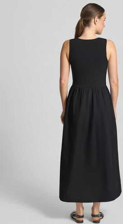 Oui Maxi-jurk met ronde hals - Foto 3