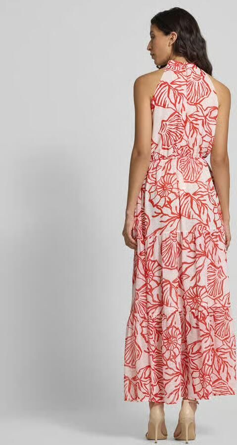 Oui Maxi-jurk met strikceintuur - Foto 3