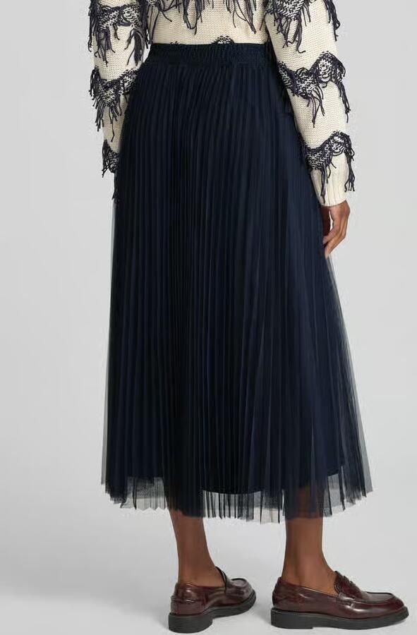 Oui Midirok met plissévouwen