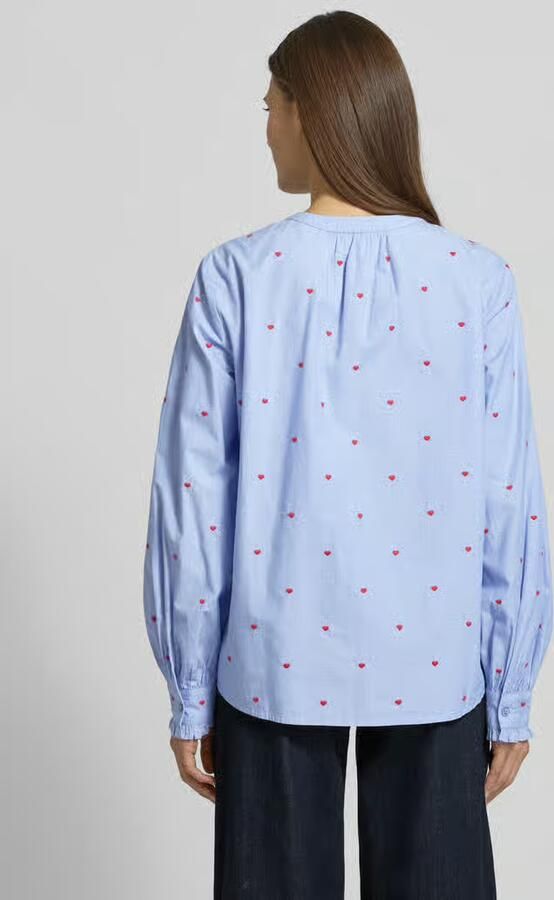 Oui overhemdblouse met knoopsluiting