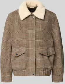 Oui Regular fit jack met wol