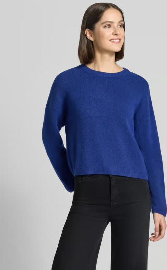 Oui relaxed fit gebreide pullover met wol - Foto 2
