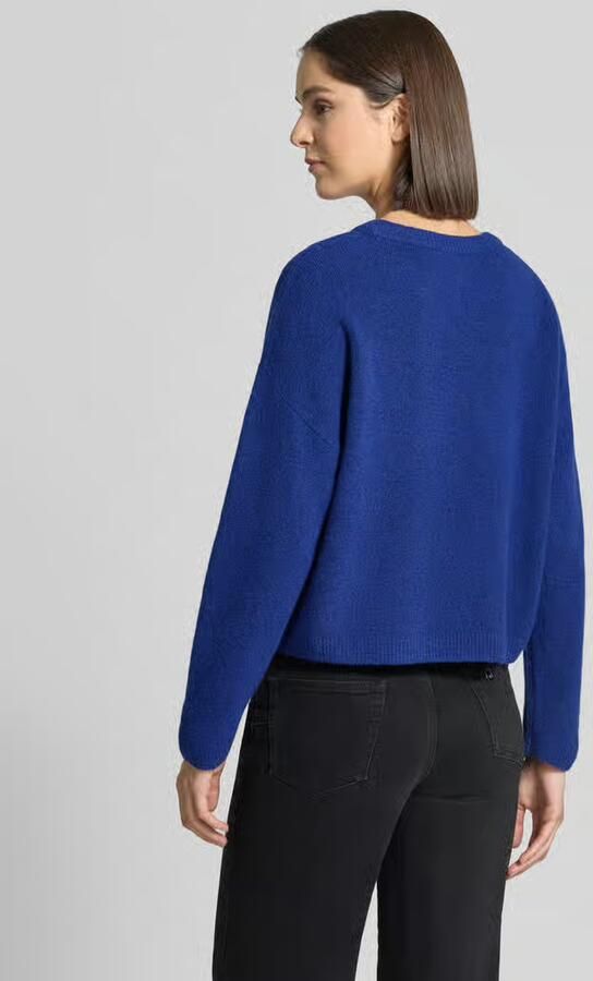 Oui relaxed fit gebreide pullover met wol - Foto 3