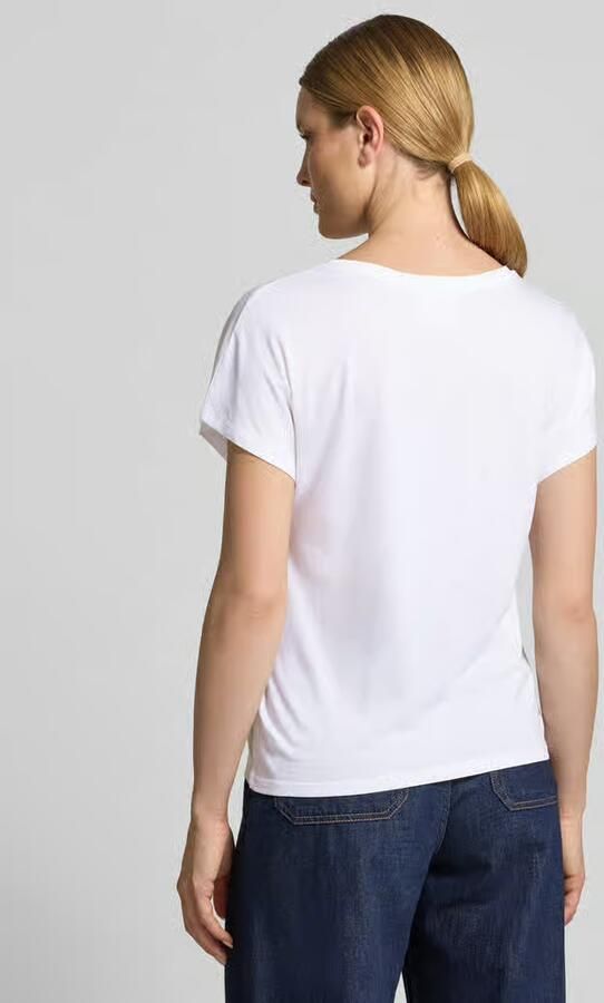 Oui relaxed fit T-shirt met motiefprint - Foto 3
