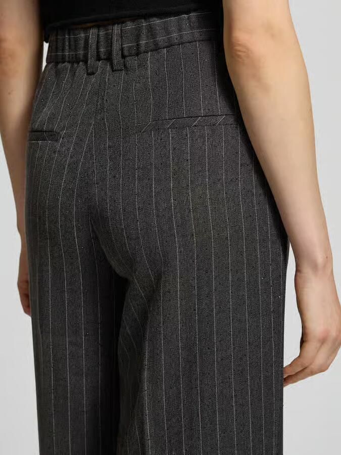 Oui Stoffen broek met achterzakken