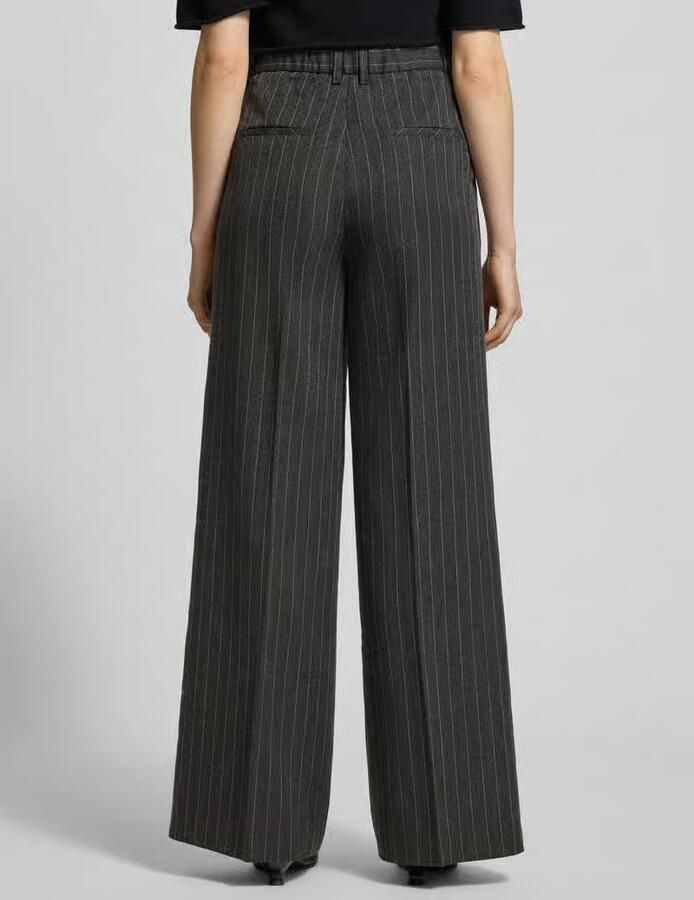 Oui Stoffen broek met achterzakken