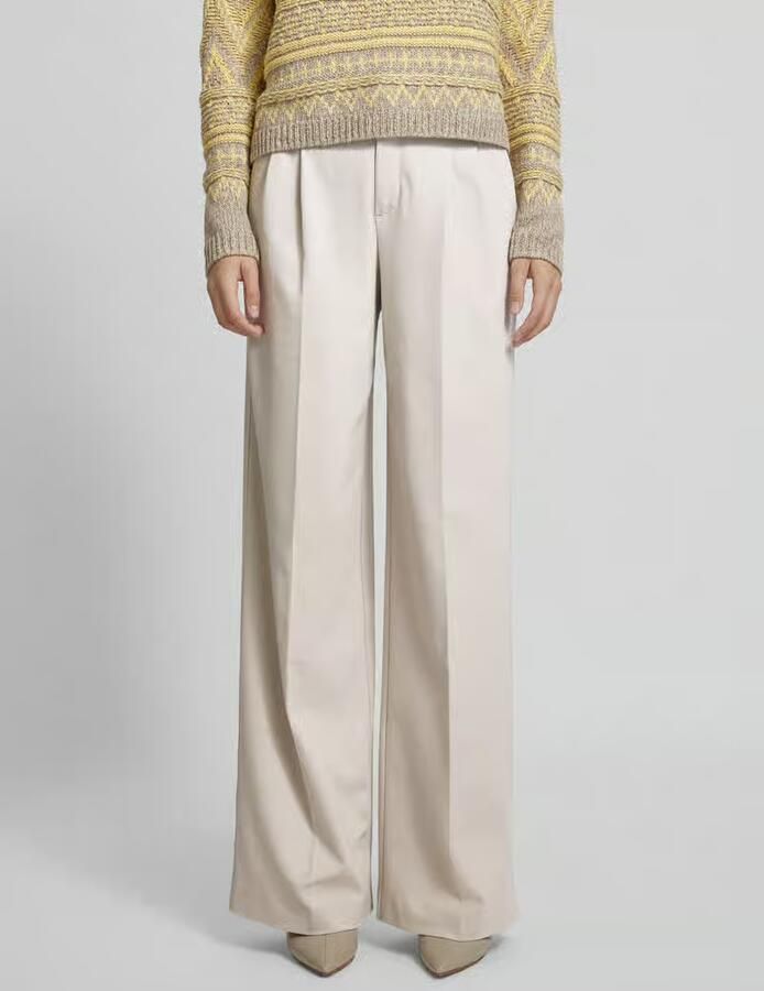 Oui Stoffen broek met Franse steekzakken - Foto 3