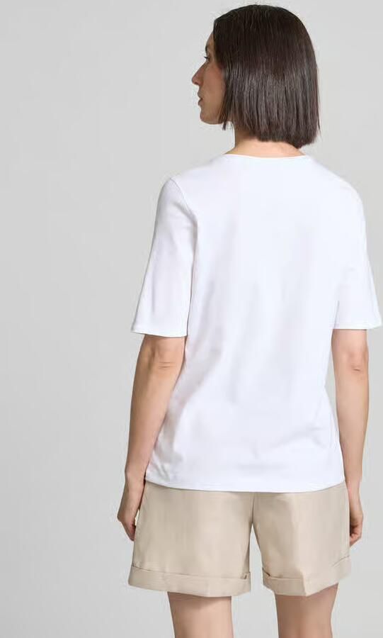 Oui T-shirt met motiefprint