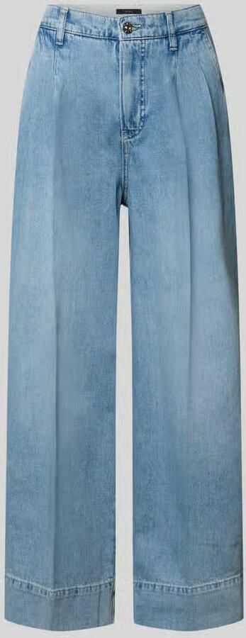 Oui Wide leg jeans met steekzakken - Foto 2