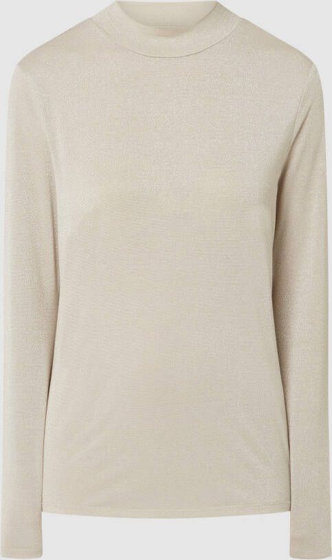 Oui Shirt met effectgaren
