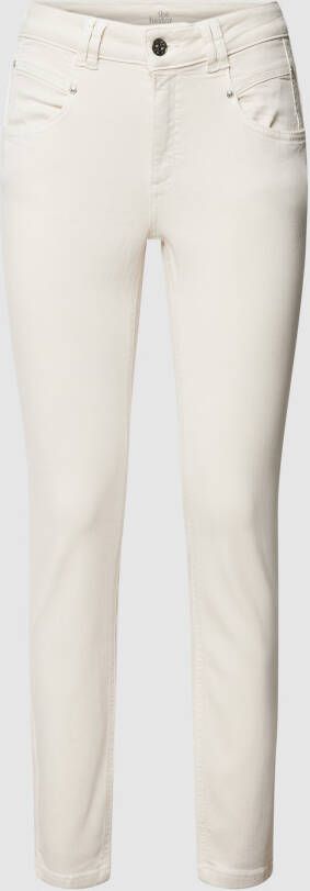 Oui Slim fit jeans in 5-pocketmodel model 'BAXTOR'