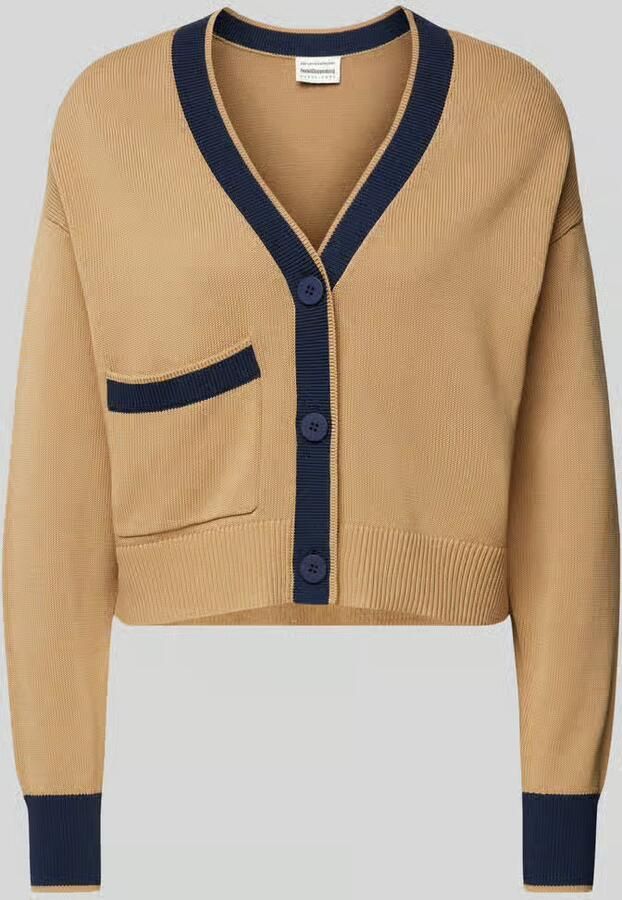 P&C* curated by Veronika Heilbrunner Verkorte cardigan met contrastdetail