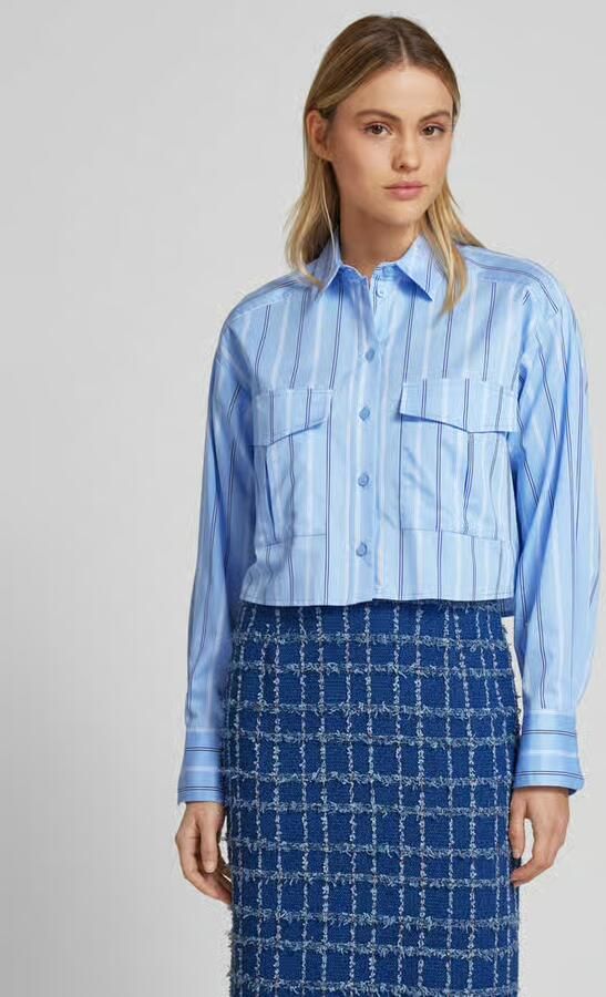 P&C* curated by Veronika Heilbrunner Verkorte overhemdblouse - Foto 4