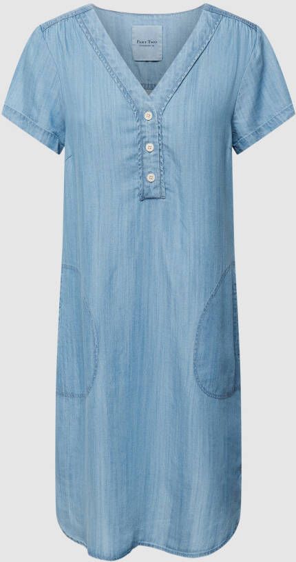 Part Two Blousejurk in denimlook model 'Tencel'