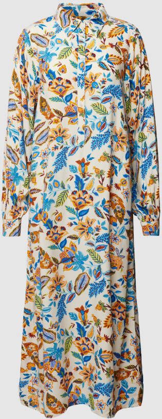 Part Two Midi-jurk met bloemenmotief model 'Shira'
