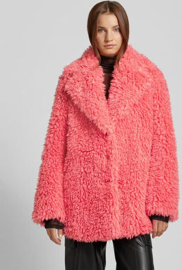 PATRIZIA PEPE Lange jas met reverskraag model 'CAPPOTTO 3 BOTTONI' - Foto 2