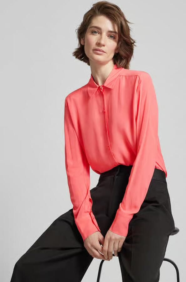 PATRIZIA PEPE Overhemdblouse van viscose model 'casacca'