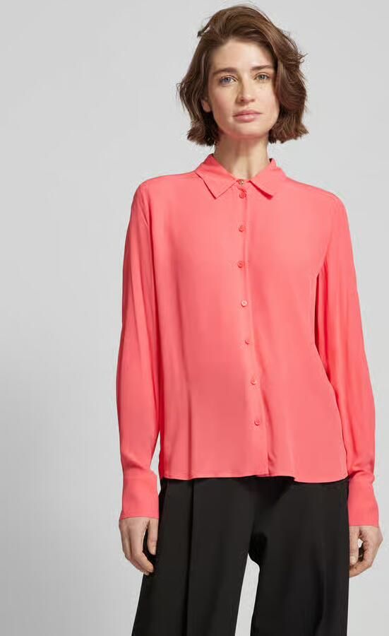 PATRIZIA PEPE Overhemdblouse van viscose model 'casacca' - Foto 3