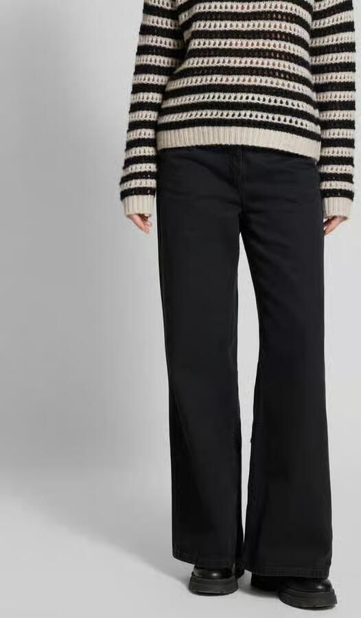 PATRIZIA PEPE Wide leg jeans in 5-pocketmodel - Foto 3