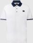 PAUL & SHARK Heren Gebreide Poloshirt C.w. C Hoogwaardig Katoen Wit Heren - Thumbnail 1