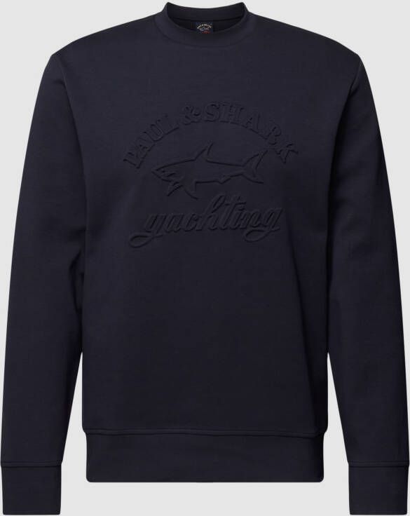 PAUL & SHARK Sweatshirt met labelmotief