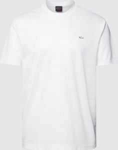 PAUL & SHARK T-shirt met labeldetail
