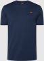 PAUL & SHARK Geribbelde kraag katoenen ronde hals T-shirt Blue Heren - Thumbnail 1