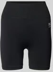 P.E Nation slim fit short met logoprint model 'Restore'