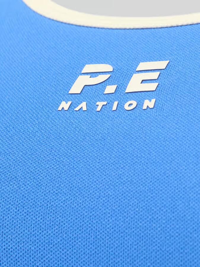 P.E Nation Sport-bh met logoprint en low support