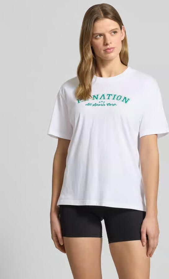 P.E Nation T-shirt met logoprint en ronde hals - Foto 2