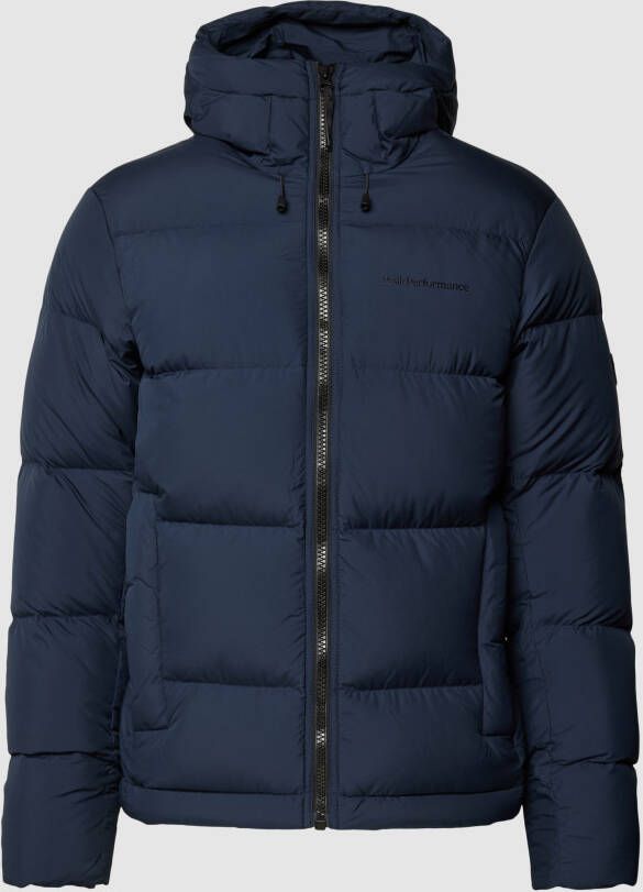 Peak Performance Gewatteerd jack met labelstitching model 'Rivel'