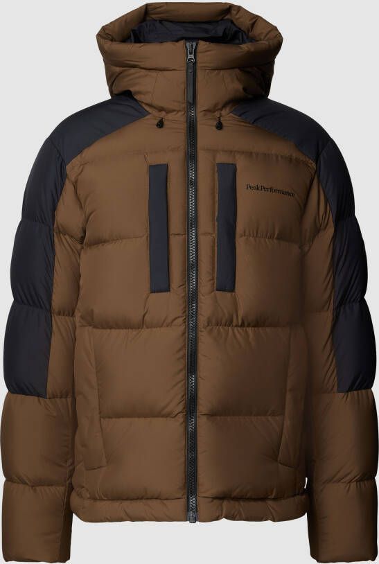 Peak Performance Donsjack met logoprint model 'Rivel'