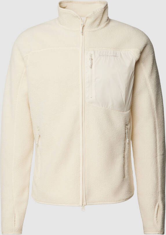 Peak Performance Fleecejack met borstzak model 'Pile'