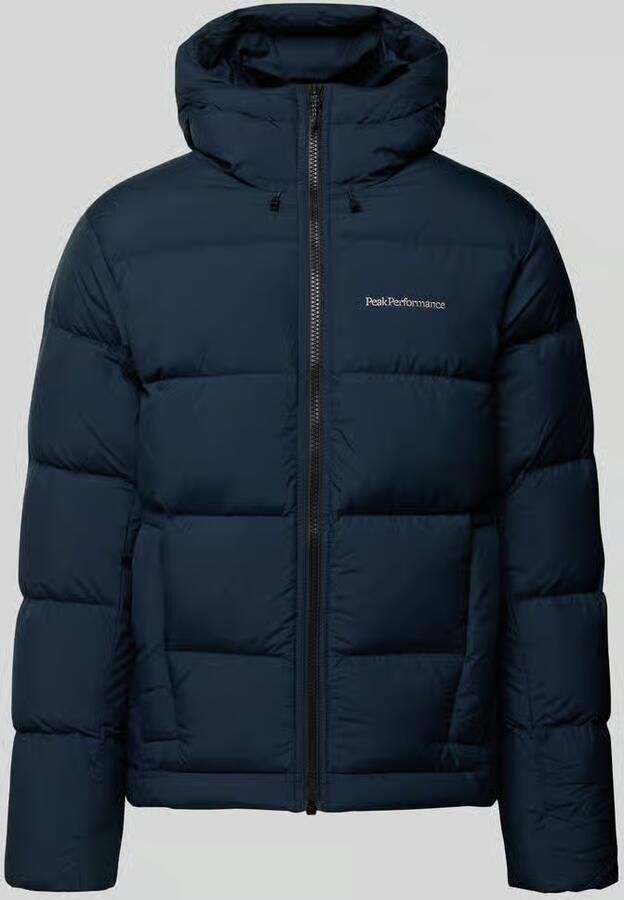 Peak Performance Gewatteerd jack met labelstitching