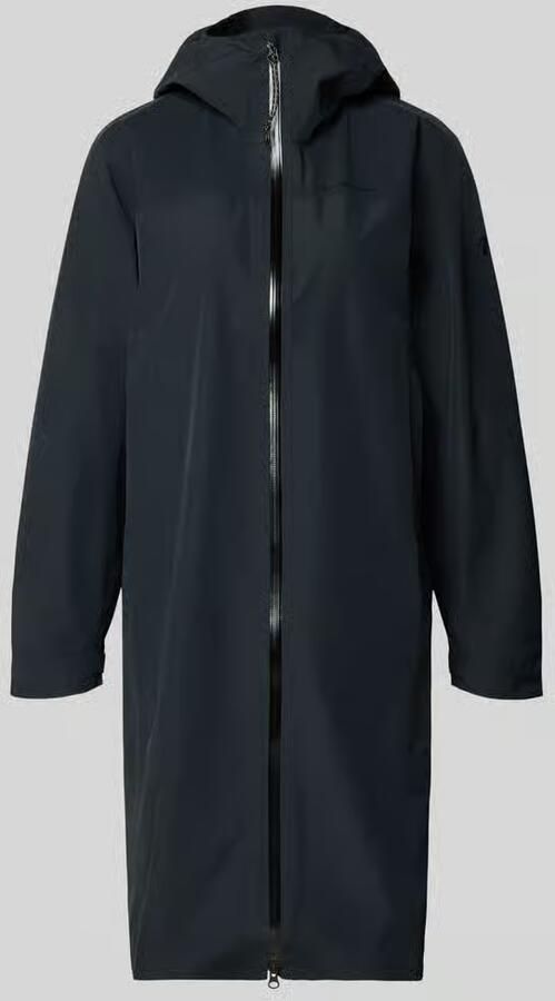 Peak Performance Lange jas met Tweewegritssluiting en Capuchon