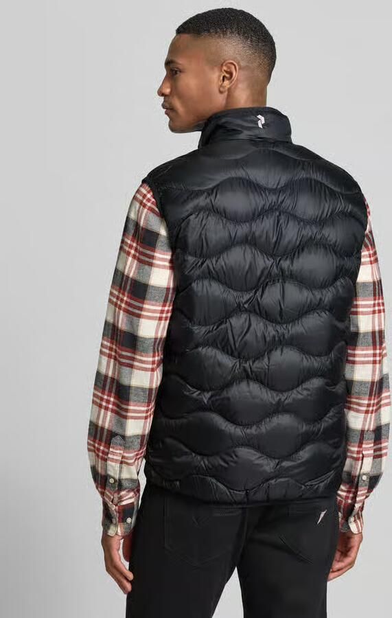 Peak Performance Regular fit bodywarmer van puur Alcantara Model 'Helium' - Foto 3
