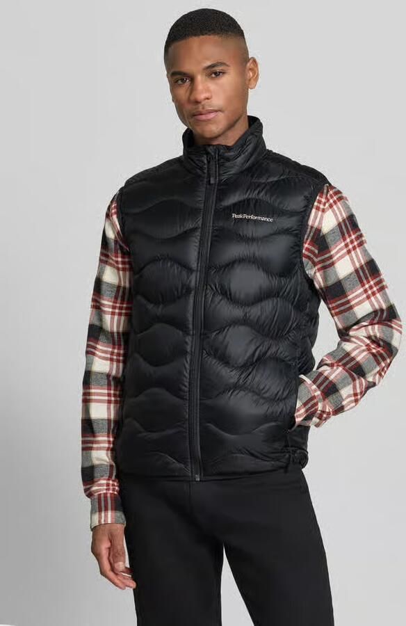 Peak Performance Regular fit bodywarmer van puur Alcantara Model 'Helium' - Foto 2