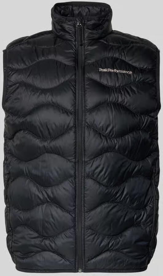 Peak Performance Regular fit gilet van pure alcantra model 'Helium'