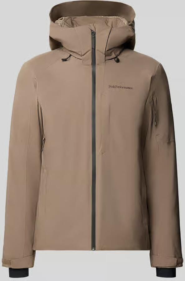 Peak Performance Regular fit jack met capuchon model 'Maroon'