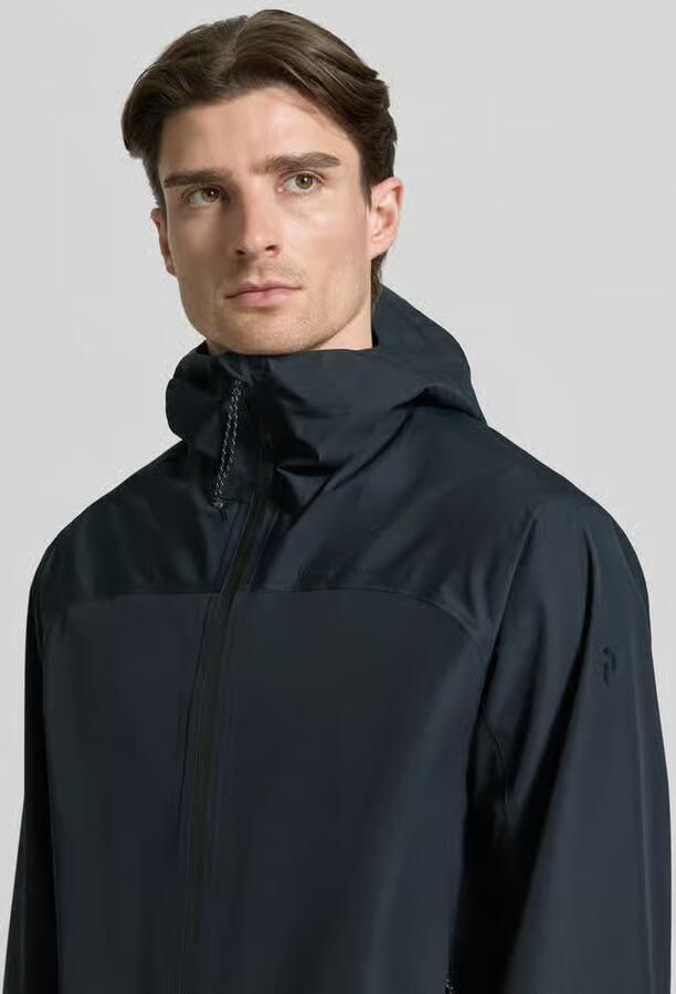 Peak Performance regular fit jack met logoprint model 'Treeline'