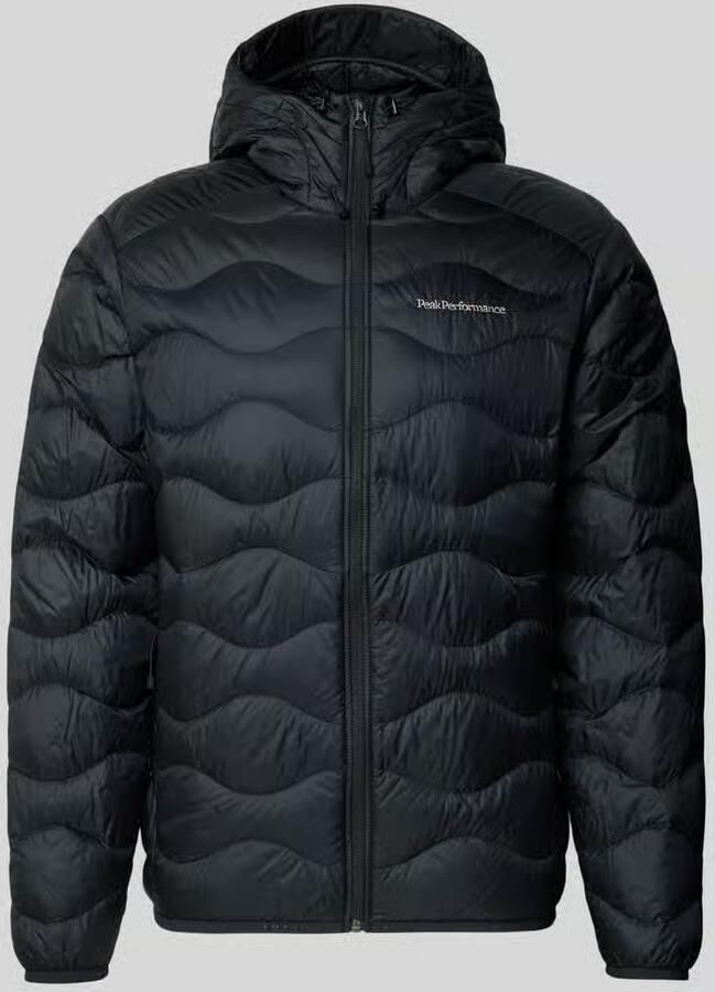 Peak Performance Regular fit jack met logostitching model 'Helium'