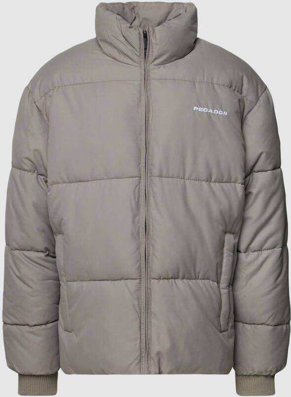 Pegador Gewatteerd jack met labelstitching