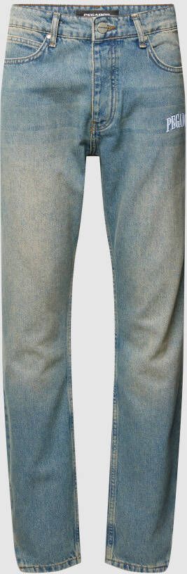 Pegador Jeans met labelstitching model 'CARPE'