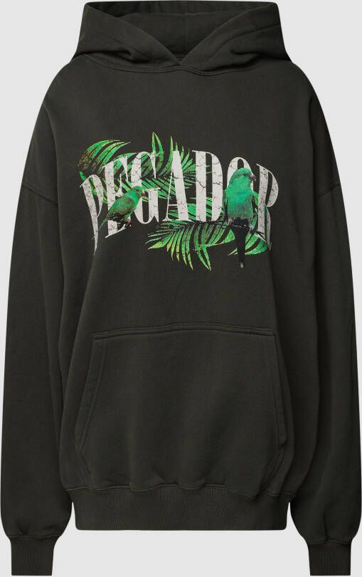 Pegador Oversized hoodie met kangoeroezak model 'Palm'