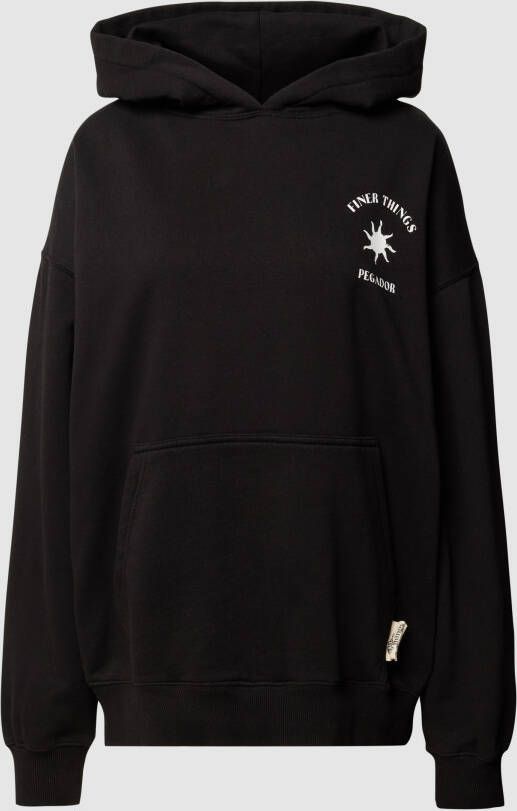 Pegador Oversized hoodie met labelprint model 'SIENA'